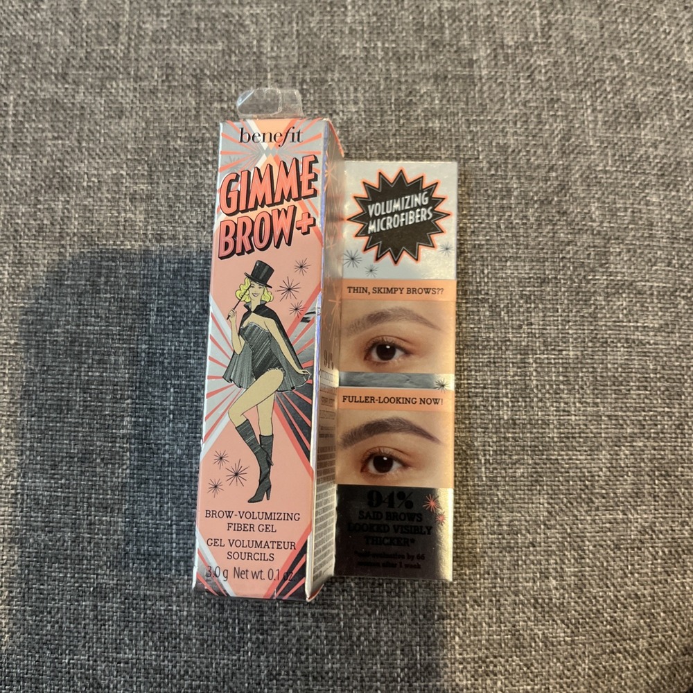 NIP BENEFIT~GIMME BROW~Brow-Volumizing Fiber Gel Cool Gray
